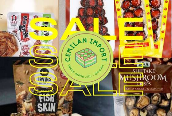 Banner Promo Cemilan Import Online